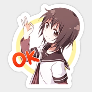 Yui OK Sticker